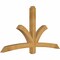 Ekena Millwork Davenport Rough Sawn Timber Gable Bracket, Western Red Cedar, 72"W x 39"H x 4"D x 4"F, 13/12 Pitch GBW072X39X0404DAV00RWR - alternate 3